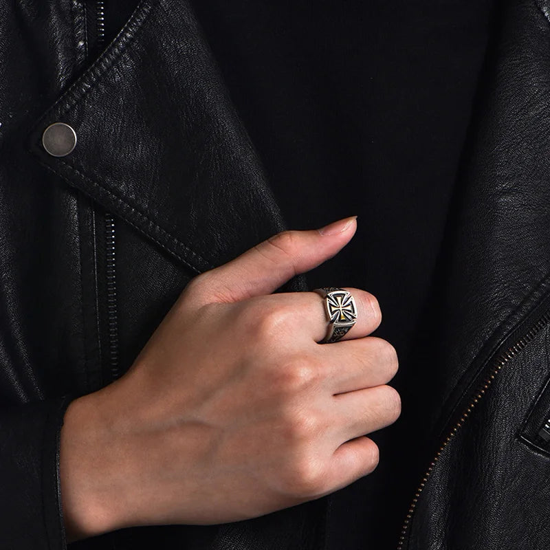 Bague Croix de Guerre – Héritage Guerrier ⚔️🇫🇷