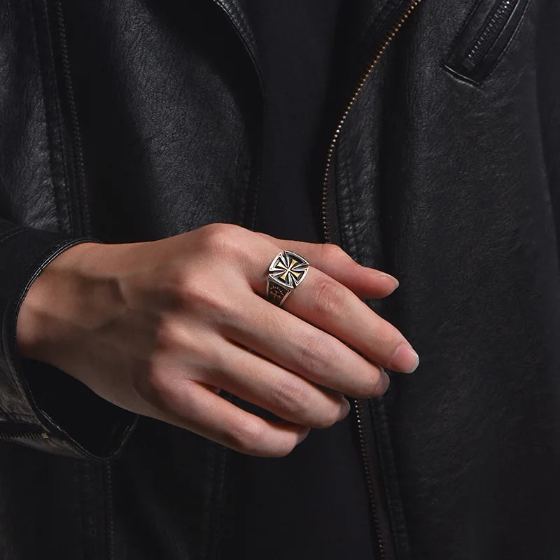 Bague Croix de Guerre – Héritage Guerrier ⚔️🇫🇷