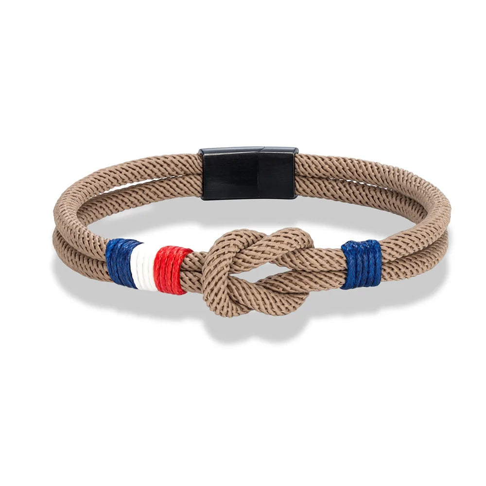 Bracelet Nœud– Édition Tricolore 🇫🇷
