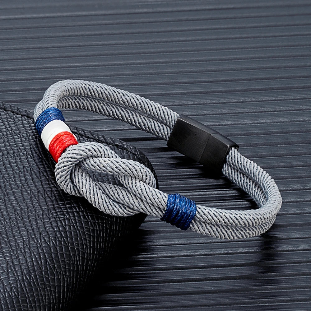 Bracelet Nœud– Édition Tricolore 🇫🇷