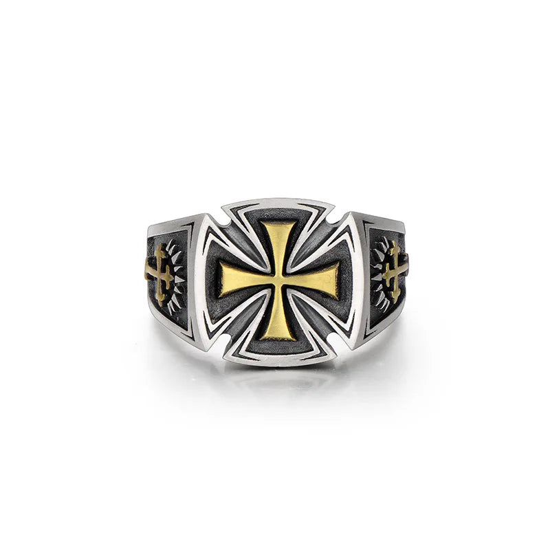 Bague Croix de Guerre – Héritage Guerrier ⚔️🇫🇷