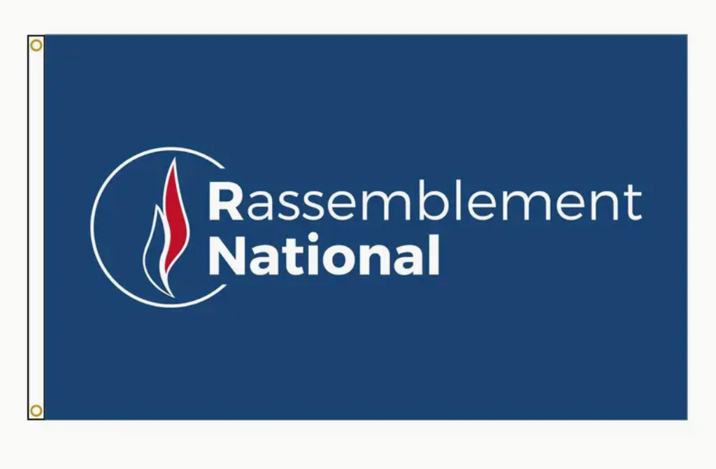 Drapeau du Rassemblement National