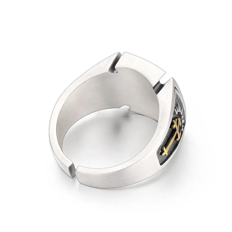 Bague Croix de Guerre – Héritage Guerrier ⚔️🇫🇷