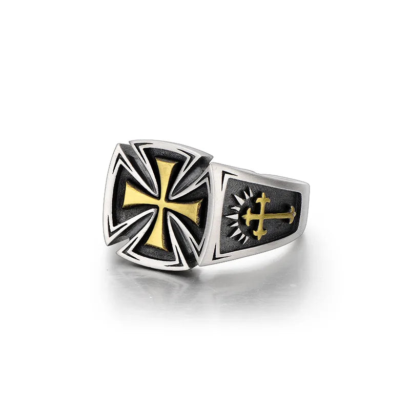 Bague Croix de Guerre – Héritage Guerrier ⚔️🇫🇷