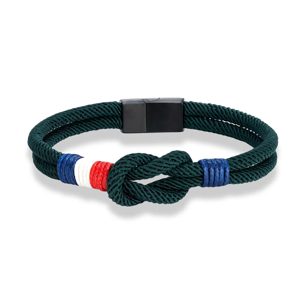 Bracelet Nœud– Édition Tricolore 🇫🇷