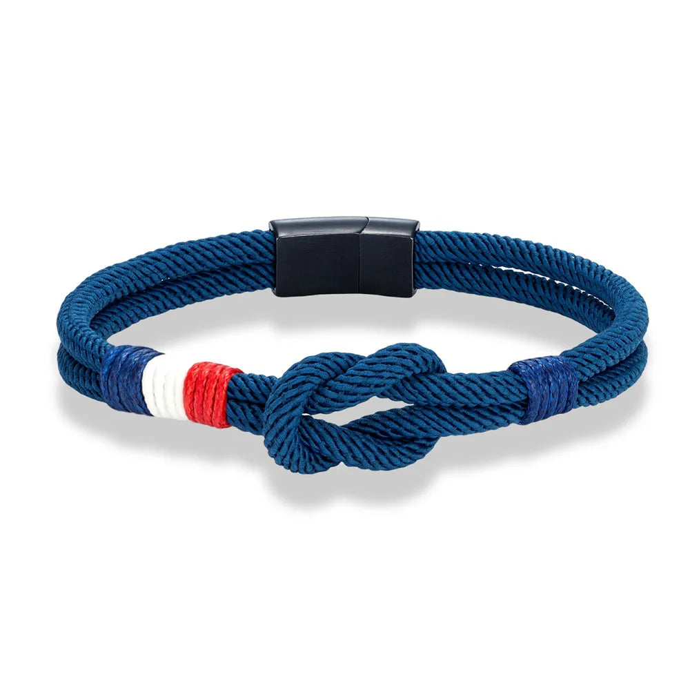 Bracelet Nœud– Édition Tricolore 🇫🇷