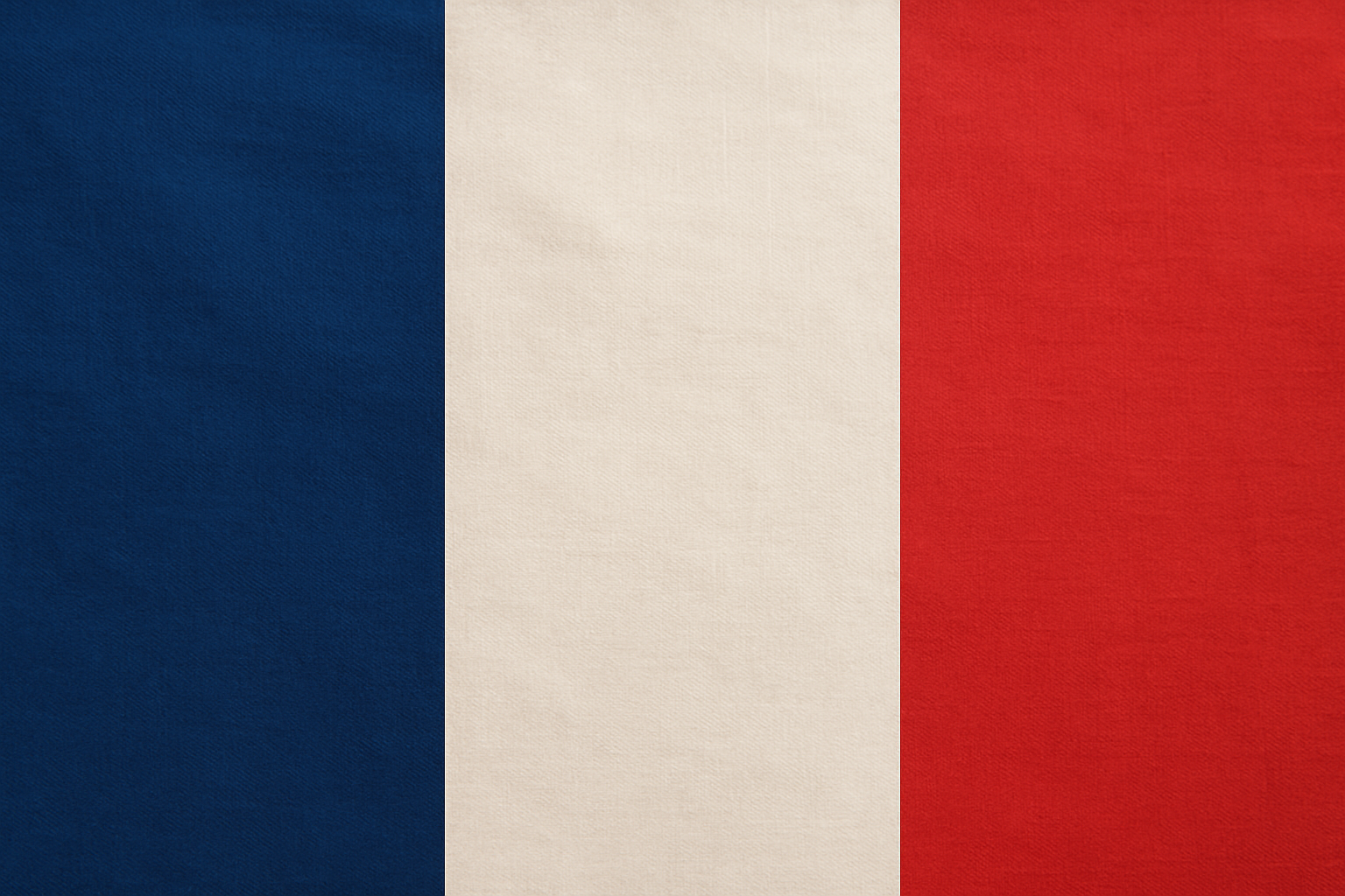 Drapeau tricolore français 🇫🇷