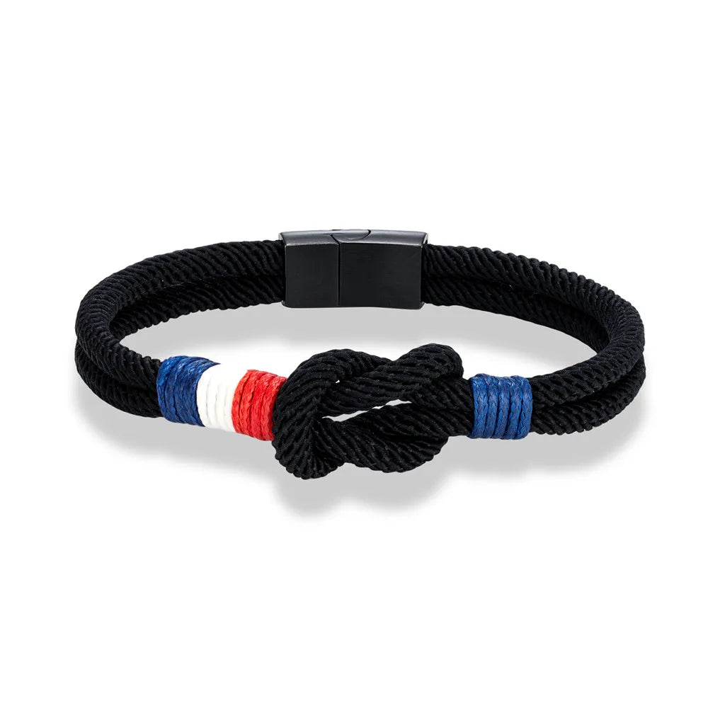 Bracelet Nœud– Édition Tricolore 🇫🇷