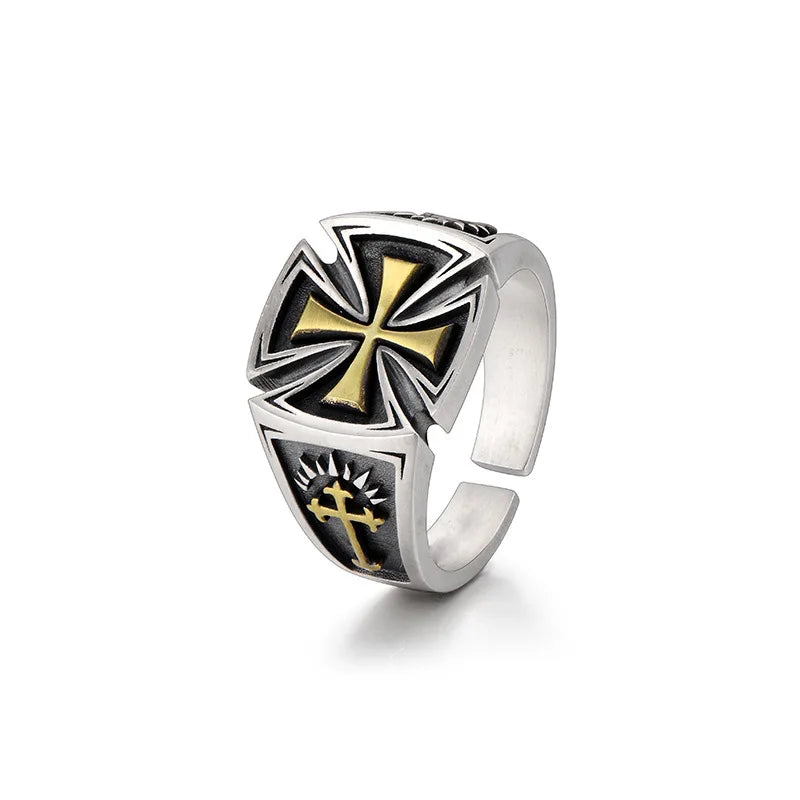 Bague Croix de Guerre – Héritage Guerrier ⚔️🇫🇷